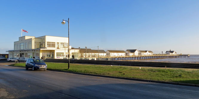 Southwold Pier - Photo:  Ian Boyle, 5th December 2013