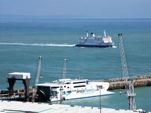 SPEEDONE - SpeedFerries - Simplon Postcards - simplonpc.co.uk - Photo: ©1978 Ian Boyle