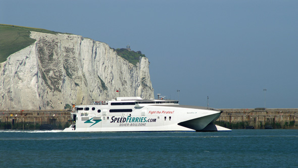 SPEEDONE - SpeedFerries - Simplon Postcards - simplonpc.co.uk - Photo: ©1978 Ian Boyle