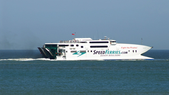 SPEEDONE - SpeedFerries - Simplon Postcards - simplonpc.co.uk - Photo: ©1978 Ian Boyle