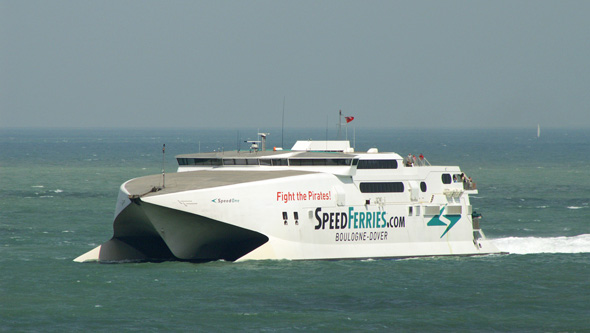 SPEEDONE - SpeedFerries - Simplon Postcards - simplonpc.co.uk - Photo: ©1978 Ian Boyle