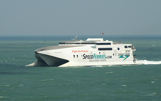 SPEEDONE - SpeedFerries - Simplon Postcards - simplonpc.co.uk - Photo: ©1978 Ian Boyle