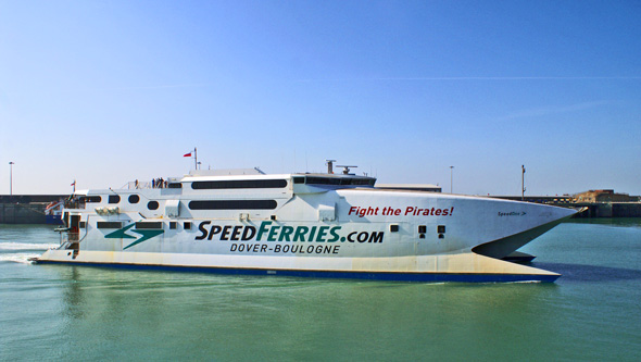 SPEEDONE - SpeedFerries - Simplon Postcards - simplonpc.co.uk - Photo: ©1978 Ian Boyle