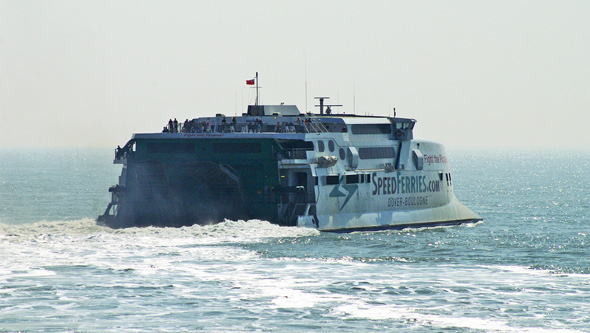 SPEEDONE - SpeedFerries - Simplon Postcards - simplonpc.co.uk - Photo: ©1978 Ian Boyle