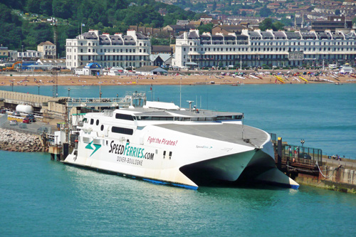 SPEEDONE - SpeedFerries - Simplon Postcards - simplonpc.co.uk - Photo: ©1978 Ian Boyle