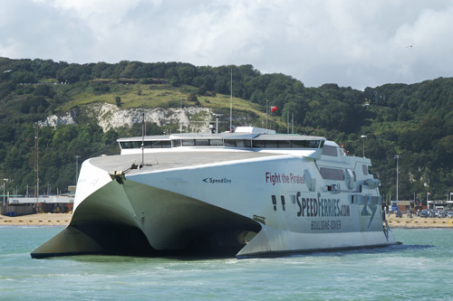 SPEEDONE - SpeedFerries - Simplon Postcards - simplonpc.co.uk - Photo: ©1978 Ian Boyle