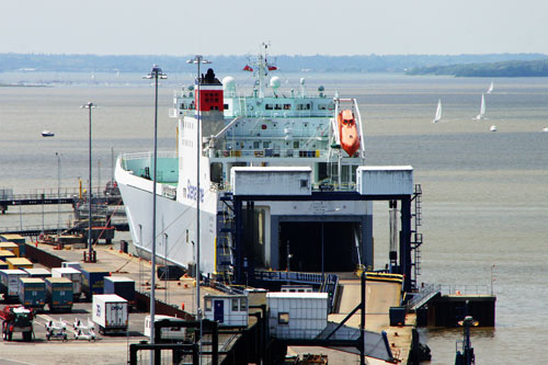 CAPUCINE - Stena Line - Photo: © Ian Boyle, 27th May 2013 - www.simplonpc.co.uk