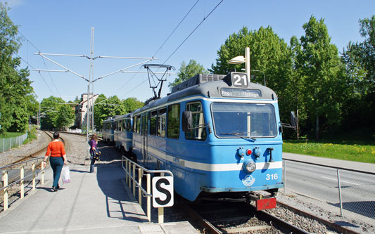 Lidingöbanan - Photo: © Ian Boyle, 31st May 2013 - www.simplonpc.co.uk