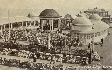 HASTINGS PIER POSTCARD - www.simplonpc.co.uk