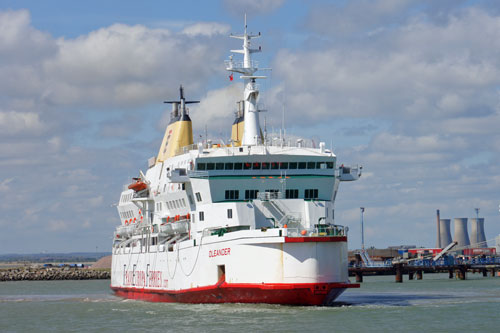 TransEuropa Ferries OLEANDER - Photo: 2013 Ian Boyle - www.simplonpc.co.uk