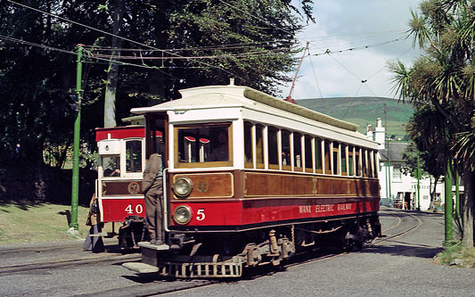 Manx Electric Railway - Photo: ©1976 Ian Boyle - www.simplompc.co.uk - Simplon Postcards