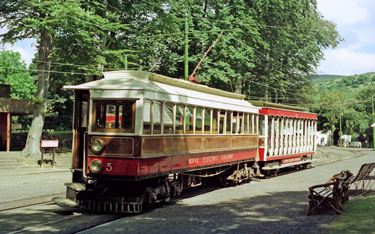 Manx Electric Railway - Photo: ©1976 Ian Boyle - www.simplompc.co.uk - Simplon Postcards