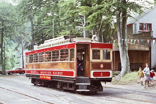 Snaefell Mountain Railway - Photo: ©1978 Ian Boyle - www.simplompc.co.uk - Simplon Postcards