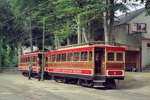 Snaefell Mountain Railway - Photo: ©1976 Ian Boyle - www.simplompc.co.uk - Simplon Postcards