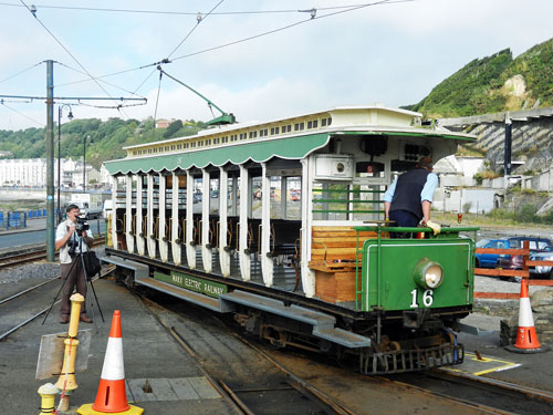 Manx Electric Railway - Photo: ©2013 Mike Tedstone - www.simplompc.co.uk - Simplon Postcards