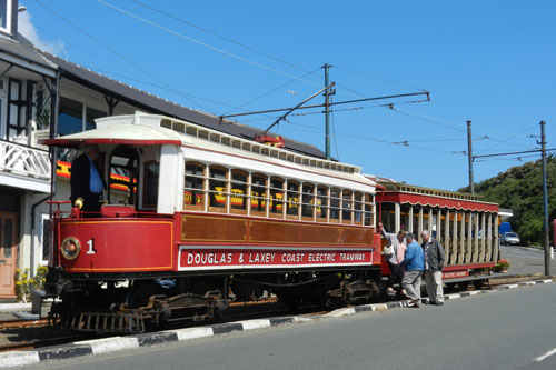 Manx Electric Railway - Photo: ©2013 Mike Tedstone - www.simplompc.co.uk - Simplon Postcards