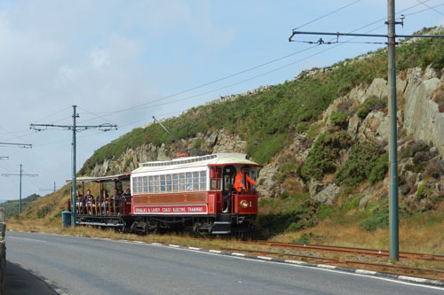 Manx Electric Railway - Photo: ©2013 Mike Tedstone - www.simplompc.co.uk - Simplon Postcards