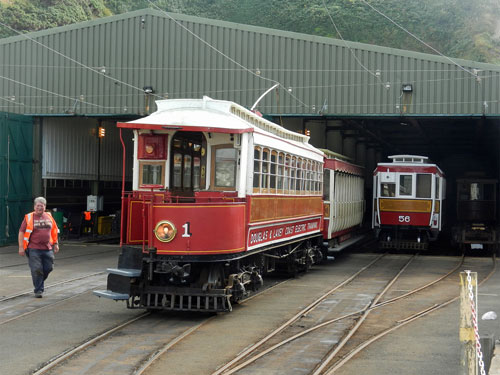 Manx Electric Railway - Photo: ©2013 Mike Tedstone - www.simplompc.co.uk - Simplon Postcards