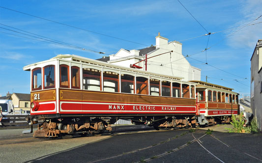 Manx Electric Railway - Photo: ©2013 Mike Tedstone - www.simplompc.co.uk - Simplon Postcards