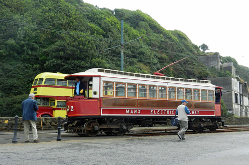 Manx Electric Railway - Photo: ©2013 Mike Tedstone - www.simplompc.co.uk - Simplon Postcards