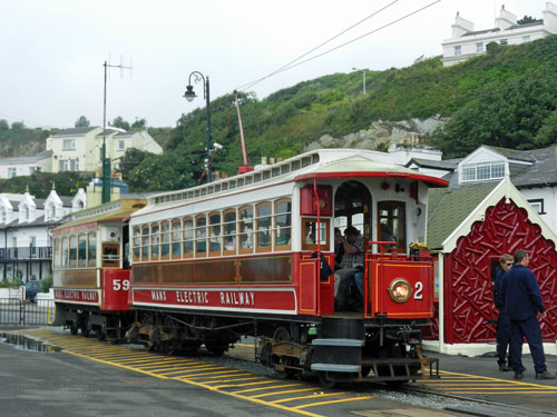 Manx Electric Railway - Photo: ©2013 Mike Tedstone - www.simplompc.co.uk - Simplon Postcards