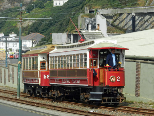 Manx Electric Railway - Photo: ©2013 Mike Tedstone - www.simplompc.co.uk - Simplon Postcards