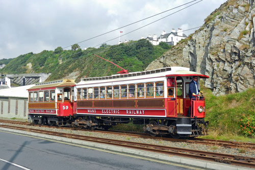 Manx Electric Railway - Photo: ©2013 Mike Tedstone - www.simplompc.co.uk - Simplon Postcards