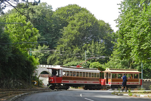 Manx Electric Railway - Photo: ©2013 Mike Tedstone - www.simplompc.co.uk - Simplon Postcards