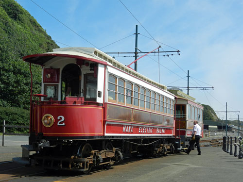 Manx Electric Railway - Photo: ©2013 Mike Tedstone - www.simplompc.co.uk - Simplon Postcards