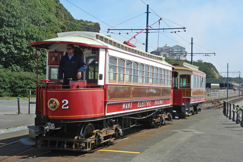 Manx Electric Railway - Photo: ©2013 Mike Tedstone - www.simplompc.co.uk - Simplon Postcards