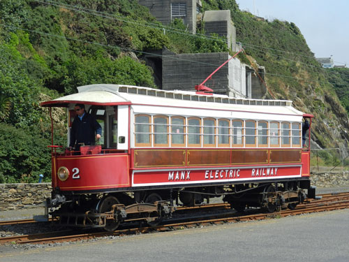 Manx Electric Railway - Photo: ©2013 Mike Tedstone - www.simplompc.co.uk - Simplon Postcards