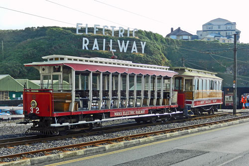 Manx Electric Railway - Photo: ©2013 Mike Tedstone - www.simplompc.co.uk - Simplon Postcards