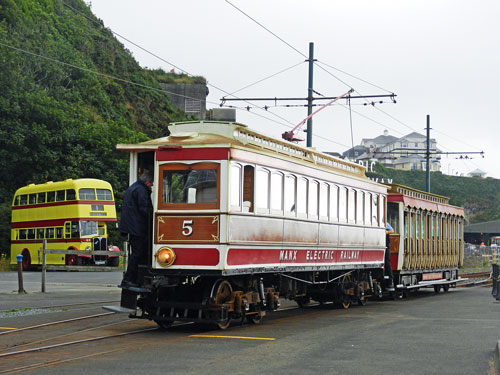 Manx Electric Railway - Photo: ©2013 Mike Tedstone - www.simplompc.co.uk - Simplon Postcards