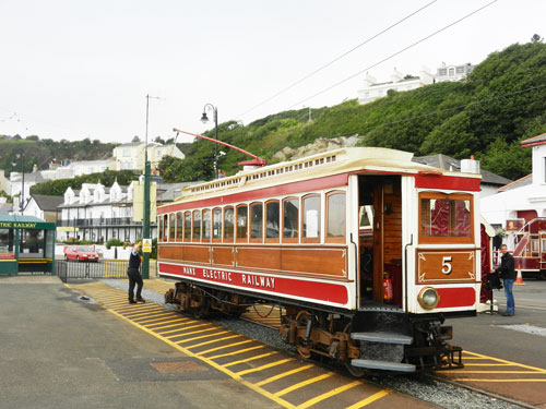 Manx Electric Railway - Photo: ©2013 Mike Tedstone - www.simplompc.co.uk - Simplon Postcards