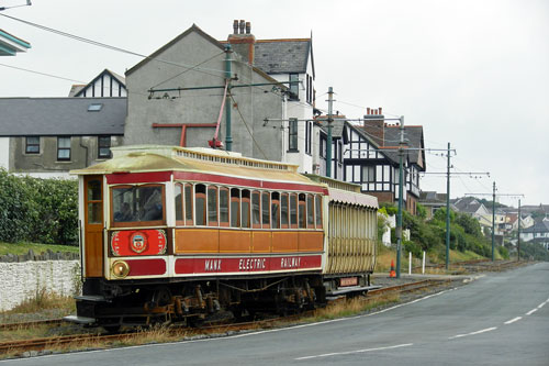 Manx Electric Railway - Photo: ©2013 Mike Tedstone - www.simplompc.co.uk - Simplon Postcards