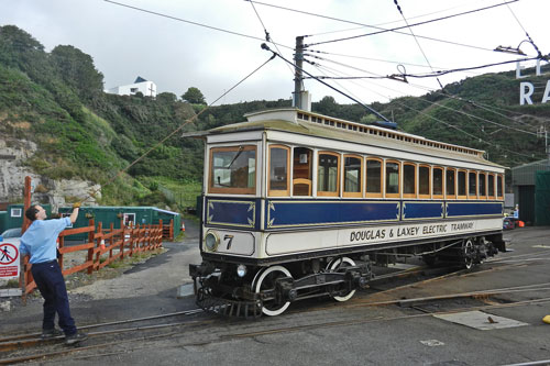 Manx Electric Railway - Photo: ©2013 Mike Tedstone - www.simplompc.co.uk - Simplon Postcards