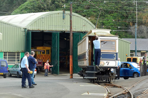 Manx Electric Railway - Photo: ©2013 Mike Tedstone - www.simplompc.co.uk - Simplon Postcards