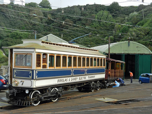 Manx Electric Railway - Photo: ©2013 Mike Tedstone - www.simplompc.co.uk - Simplon Postcards