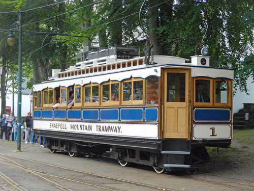 Manx Electric Railway - Photo: ©2013 Mike Tedstone - www.simplompc.co.uk - Simplon Postcards