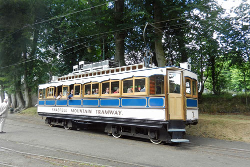 Manx Electric Railway - Photo: ©2013 Mike Tedstone - www.simplompc.co.uk - Simplon Postcards