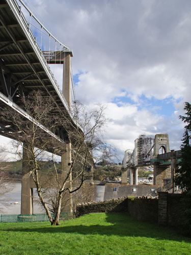 Royal Albert Bridge - River Tamar - Photo: ©2013 Ian Boyle - www.simplonpc.co.uk