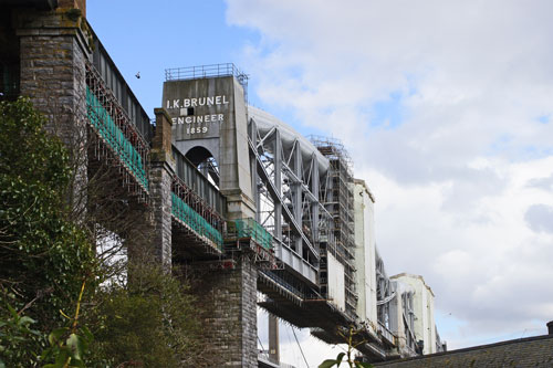 Royal Albert Bridge - River Tamar - Photo: ©2013 Ian Boyle - www.simplonpc.co.uk