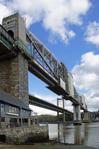 Royal Albert Bridge - River Tamar - Photo: ©2013 Ian Boyle - www.simplonpc.co.uk