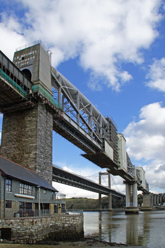 Royal Albert Bridge - River Tamar - Photo: ©2013 Ian Boyle - www.simplonpc.co.uk