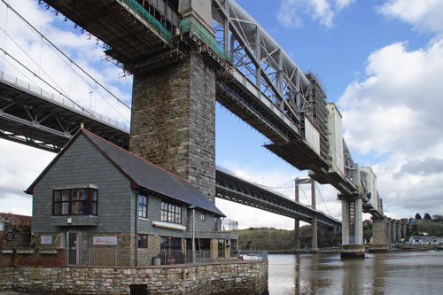 Royal Albert Bridge - River Tamar - Photo: ©2013 Ian Boyle - www.simplonpc.co.uk