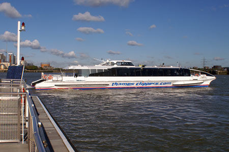 Cyclone Clipper - Thames Clippers - www.simplonpc.co.uk -  Photo: © 2007 Ian Boyle