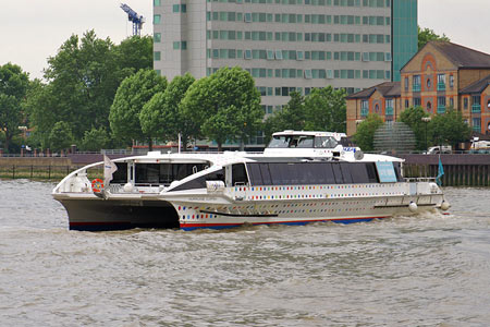 Hurricane Clipper - Thames Clippers -  Photo: © Ian Boyle - www.simplonpc.co.uk