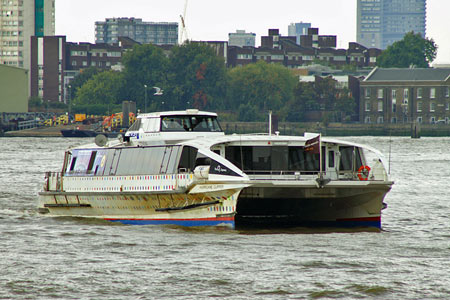 Hurricane Clipper - Thames Clippers -  Photo: © Ian Boyle - www.simplonpc.co.uk