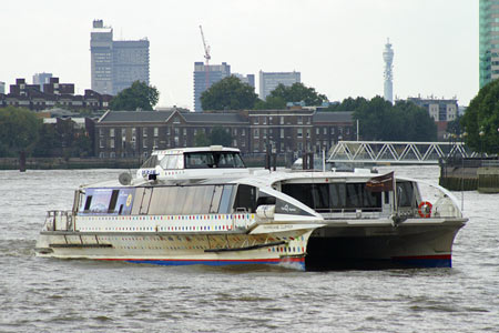 Hurricane Clipper - Thames Clippers -  Photo: © Ian Boyle - www.simplonpc.co.uk