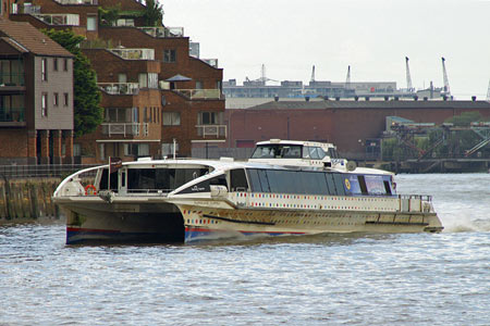 Hurricane Clipper - Thames Clippers -  Photo: © Ian Boyle - www.simplonpc.co.uk